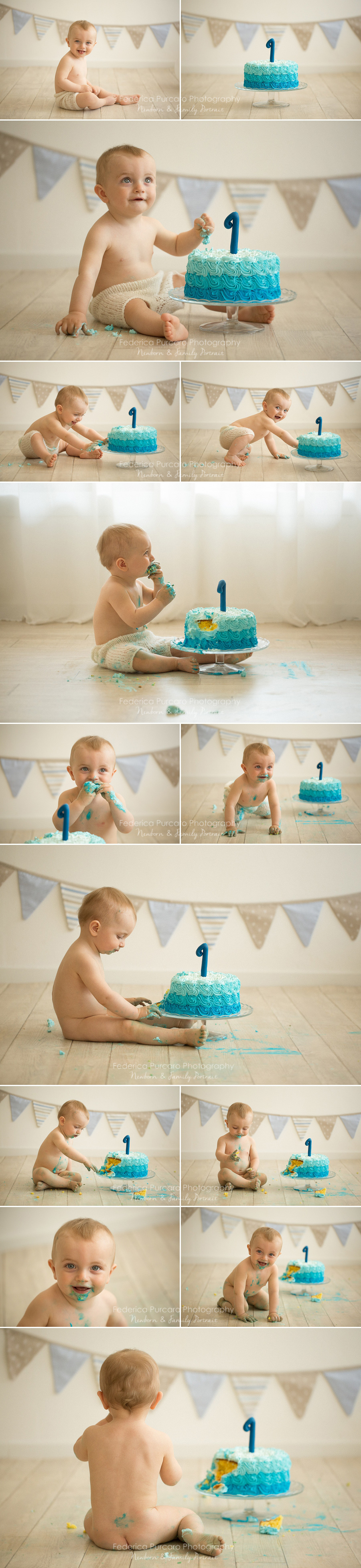 fotografo bambini modena smash cake